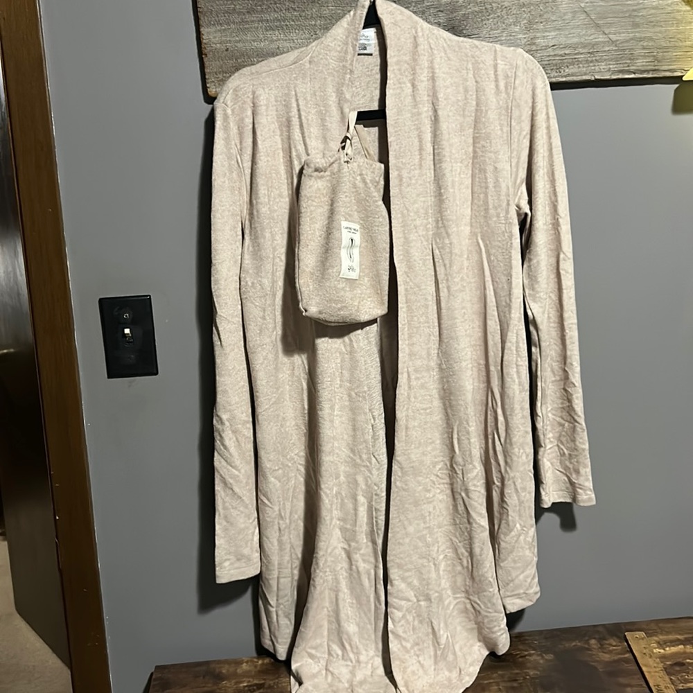 NWOT Knit Taupe Cardigan